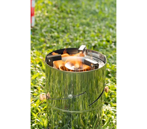 Beautiful flame of the Adventure Boil Grill