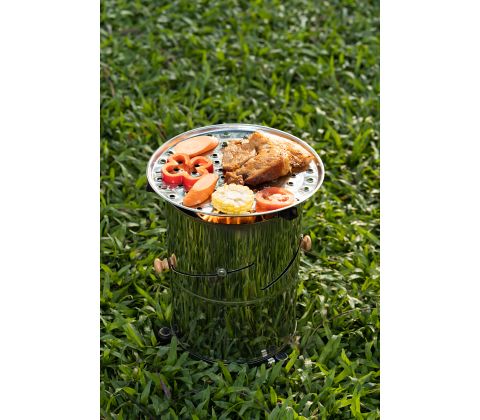 Simple and delicious BBQ food on Adventure Boil Grill